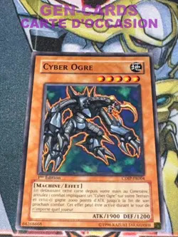 CARTE Yu Gi Oh CYBER OGRE CDIP-FR004 1ere edition EXCELLENT C42 - Image 1