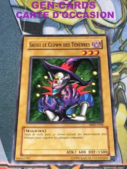 CARTE Yu Gi Oh SAGGI LE CLOWN DES TENEBRES MRD-F066 EXCELLENT S34 - Image 1