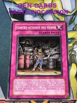 CARTE Yu Gi Oh CONTRE-ATTAQUE DES HEROS DP06-FR023 1ere edition NEAR MI - Image 1