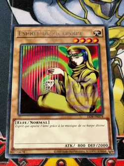 CARTE Yu Gi Oh ESPRIT DE LA HARPE LOB-FR078 25TH - Image 1