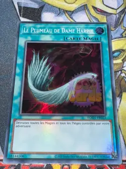 CARTE Yu Gi Oh LE PLUMEAU DE DAME HARPIE EGO1-FR022 - Image 1