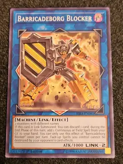 Barricadeborg Blocker - RIRA-EN081 - Common - 1st Edition NM YuGiOh! - Image 1