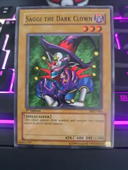 1st Edition Saggi The Dark Clown MRD-066 Yu-Gi-Oh! - Image 3