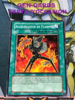 CARTE Yu Gi Oh ACCELERATEUR DE FLAMMES FOTB-FR040 GOOD - Image 1
