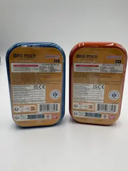 One Piece Tin Pack Set Vol 2 Lot Of 2 | TS-02 OP-13 | Factory Sealed | Bandai - Image 2