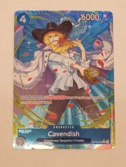 One Piece Cavendish (OP10-045/162) OP10 Royal Blood NM FOIL- Parallel - Image 1