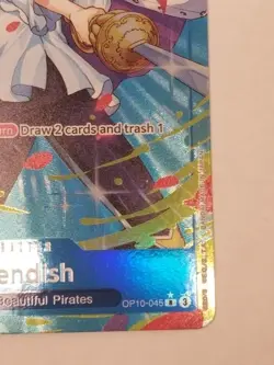 One Piece Cavendish (OP10-045/162) OP10 Royal Blood NM FOIL- Parallel - Image 5