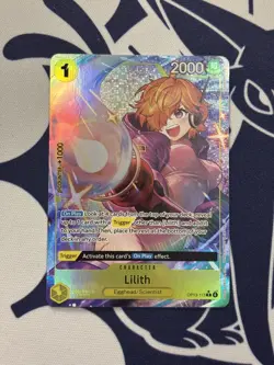 Lilith Alt Art OP13-113 Carrying On His Will One Piece TCG - Image 1