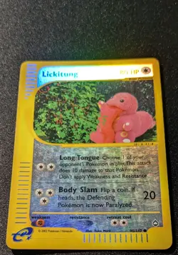 Pokemon AQUAPOLIS - 6 Reverse Holo Cards Bundle - ENG - Mixed Conditions - Image 4