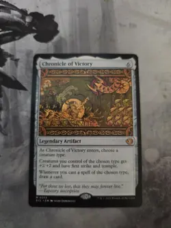 CHRONICLE OF VICTORY Lorwyn Eclipsed ECL Magic MTG MINT CARD - Image 1