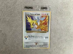 SEALED Articuno, Moltres, And Zapdos Jumbo Pokemon Promo Card - Image 1