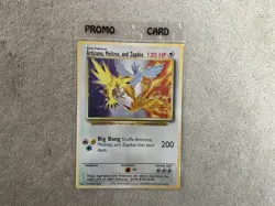 SEALED Articuno, Moltres, And Zapdos Jumbo Pokemon Promo Card - Image 3