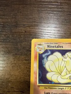 Pokemon TCG Ninetales Base Set 2 Holo Unlimited Rare Card 13/130 LP - Image 4