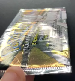 Pokemon The First Movie Trading Card Pack OPENED 1999 Mewtwo Topps Black Logo MP - Image 5