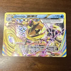 Greninja BREAK Full Art Holo 41/122, 2016 Breakpoint Pokemon TCG Card - Image 1