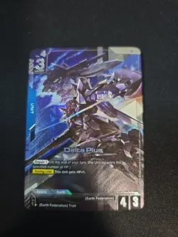Delta Plus Alternate Art Foil - GD01-006 R+ NM - Gundam TCG Card Game - Image 1