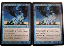 Magic: The Gathering Circular Logic Torment MTG Card x2 (L) T2160 HS1 - Image 1