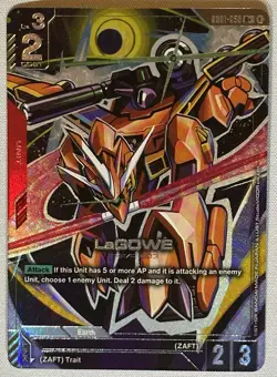 Gundam Card Game - LaGOWE (R+) - Newtype Rising (GD01) - Image 1