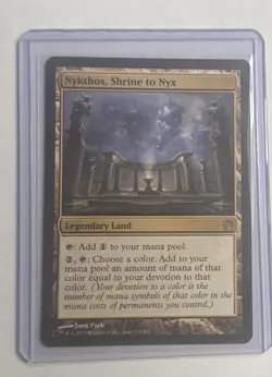 WOTC MtG Theros Nykthos, Shrine to Nyx (R) LP x1 - Image 1