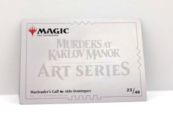 Murders at Karlov Manor - War leader's Call - Art Card - Gold Stamp - 23/49 - - Image 2