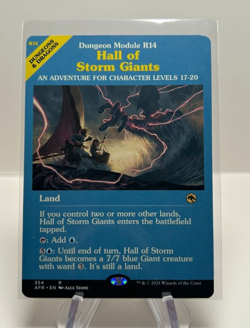 MTG Hall of Storm Giants (Dungeon Module) [Dungeons & Dragons: Adventures in the - Image 1