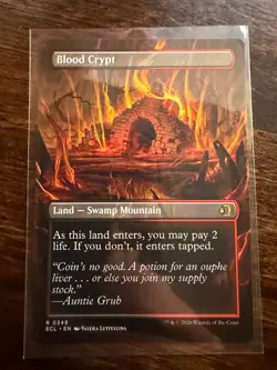Blood Crypt (Borderless) - Lorwyn Eclipsed (ECL) 349 - Image 2