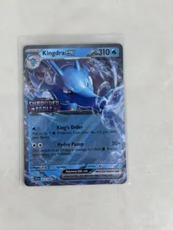 Pokemon TCG Kingdra Ex Shrouded Fable Stamped - Image 1