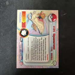 Spearow #21 Topps 1999 TV Animation Edition Non Holo Pokemon-Black Label D1 - Image 2