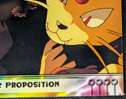 Pokemon - Mewtwo Strikes Back - The Proposition #5 Non Foil - Blue Logo - MP - Image 4