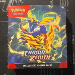 Pokemon Crown Zenith Booster Bundle Box 6 Packs English 2023 - Image 1