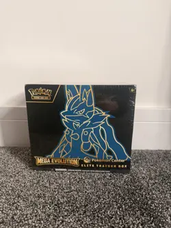 Pokemon TCG Mega Evolution Lucario Pokemon Center ETB - Image 1