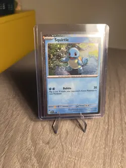 1x Swirl 🌀 Squirtle 048 Black Star Promo - Cosmos Holo Pokemon TCG - Image 3
