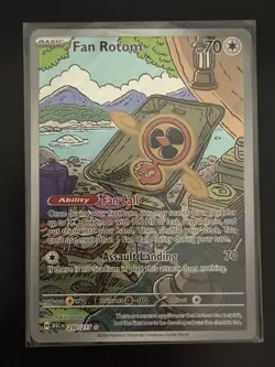 Pokemon Fan Rotom 250/217 IR Ascended Heroes Evolution NM English Pokemon TCG - Image 1