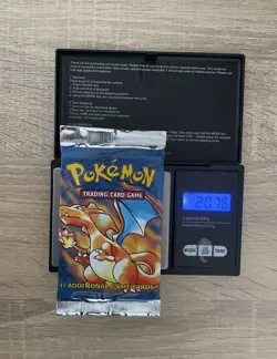 Pokemon 4th Print Base Set Charizard Booster Pack | WOTC | 1999-2000 UK - Image 1