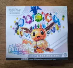 Pokemon TCG Prismatic Evolutions Elite Trainer Box ETB —- Brand New & Sealed - Image 1