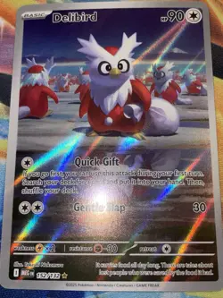 Delibird 152/132 Illustration Rare ME01: Mega Evolution Pokemon TCG NM - Image 2