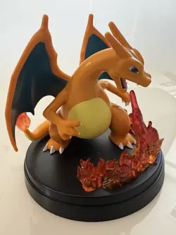 POKEMON TCG CHARIZARD EX SUPER PREMIUM COLLECTION BOX FIGURE (STATUE ONLY) NM - Image 1