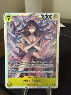 Nico Robin (055) EB03-055 Extra Booster: One Piece Heroines Edition Foil - Image 1