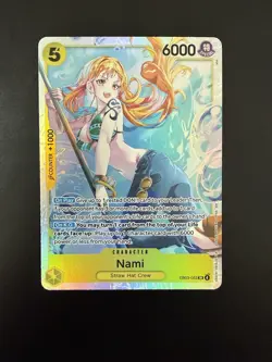 Bandai Nami EB03-053 SR Holo Extra Booster One Piece Heroines Edition CCG Card - Image 1