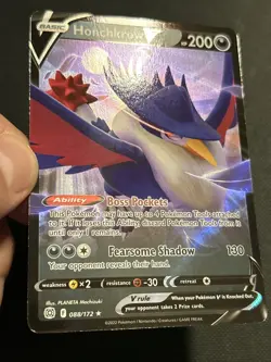 Honchkrow V 088/172 - Brilliant Stars - Ultra Rare Pokemon Card - Near Mint (NM) - Image 5