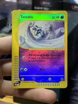 Totodile 135/165 Expedition 2002 Reverse Holo e-Series Pokemon Card TCG - Image 3