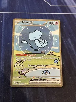Pokemon TCG Bubble Mew EX Paldean Fates Illustration Rare Card 232/091 - Image 1