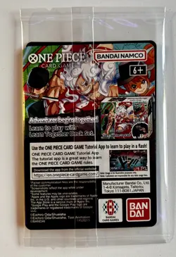 One Piece Monkey.D.Luffy US College Basketball Promo Card + Poster *SEALED 🔥🏀 - Image 2