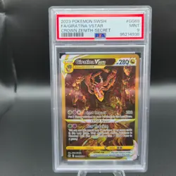 Giratina VSTAR GG69/GG70 Pokemon Card - Crown Zenith: Galarian Gallery - PSA 9 - Image 1