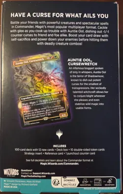 Magic The Gathering Blight Curse Lorwyn Eclipsed Commander Deck NEW - Image 3
