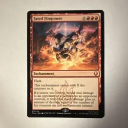 Magic: The Gathering Fated Firepower Enchantment Flash TLA 0132 English 2025 - Image 1