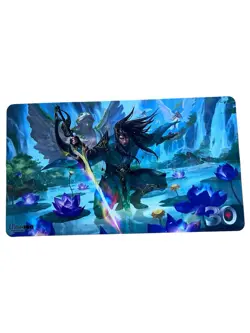 Magic The Gathering Ultra Pro Playmat Jenson Carthalion Druid Exile 23.5x13.5” - Image 1