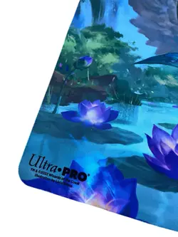 Magic The Gathering Ultra Pro Playmat Jenson Carthalion Druid Exile 23.5x13.5” - Image 2