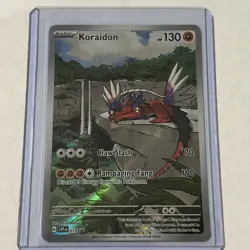 KORAIDON 2023 POKEMON SCARLET & VIOLET BLACK STAR PROMO #014 - Image 1