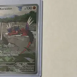 KORAIDON 2023 POKEMON SCARLET & VIOLET BLACK STAR PROMO #014 - Image 2
